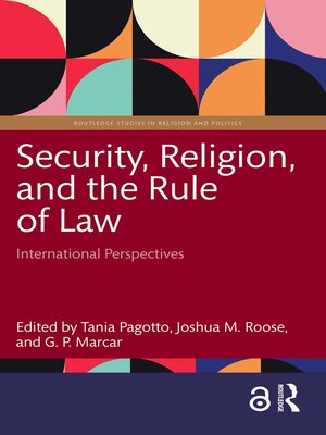 cover image of Security, Religion, and the Rule of Law